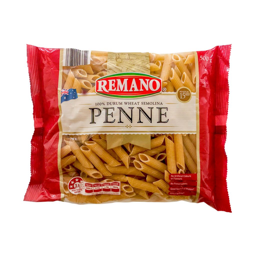 Penne Pasta Australian Remano Penne Pasta OzBuy