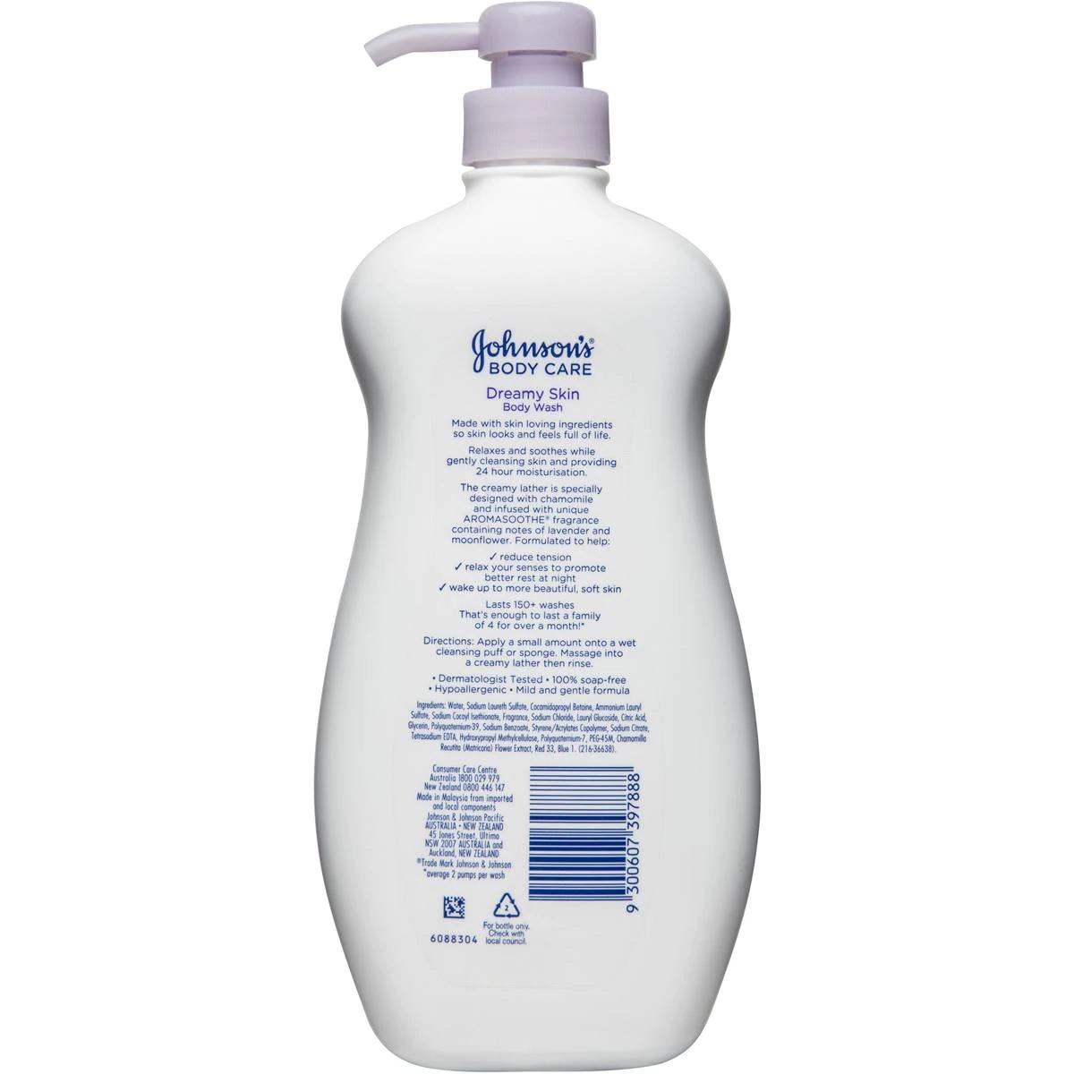 Johnsons Johnson's Body Wash Dreamy Skin OzBuy